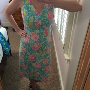 Lilly silk lined dress